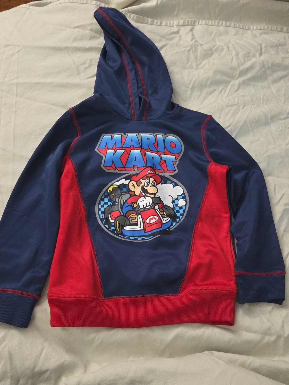 2 for $15 jumping beans Mario Kart Hooded Pullover - size 7